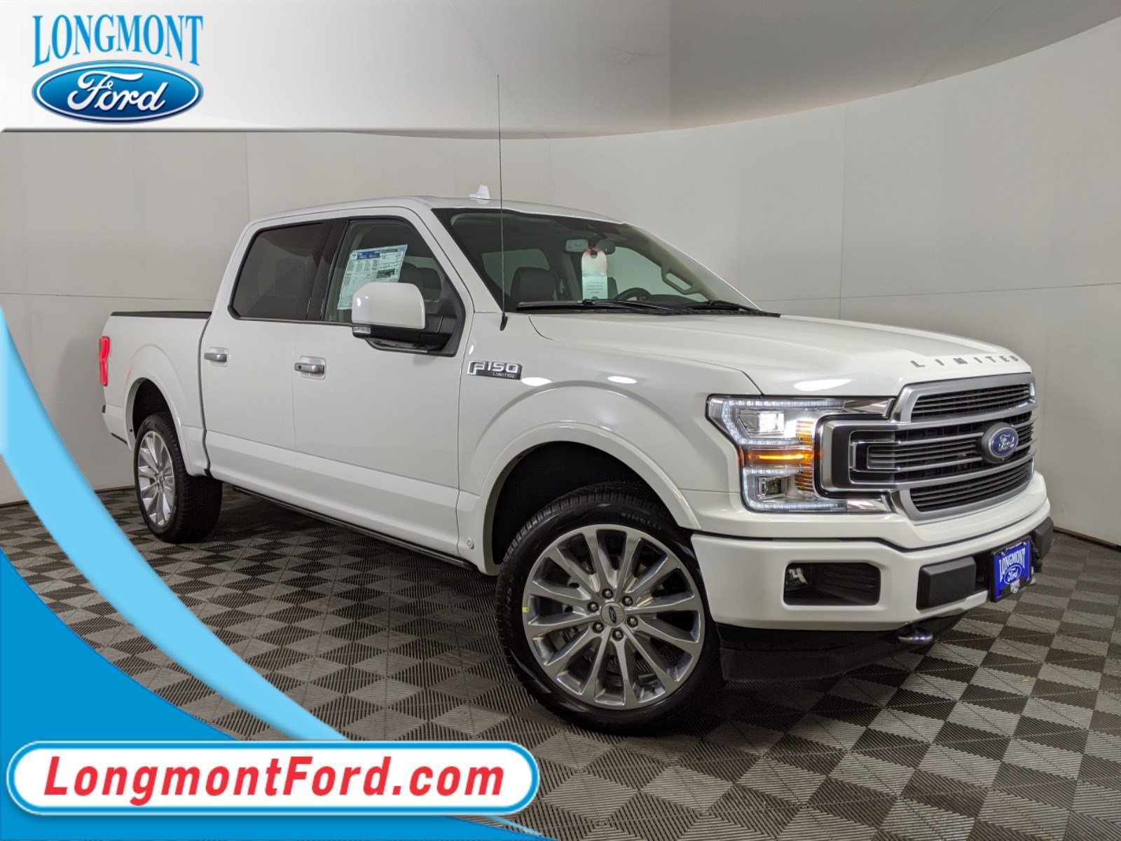 New 2020 Ford F 150 Limited With Navigation 4wd